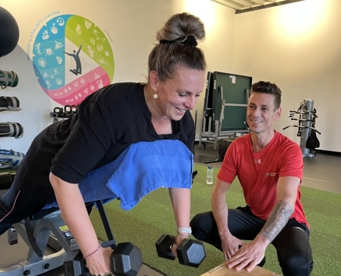 Met ms toch gewoon sporten om fitter te worden